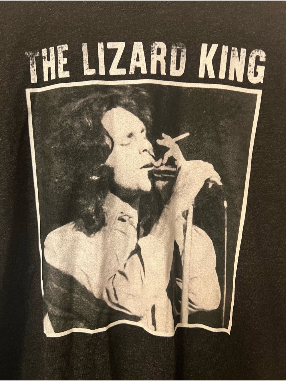 The Lizard King Graphic women’s Black T-Shirt - Picture 6 of 10